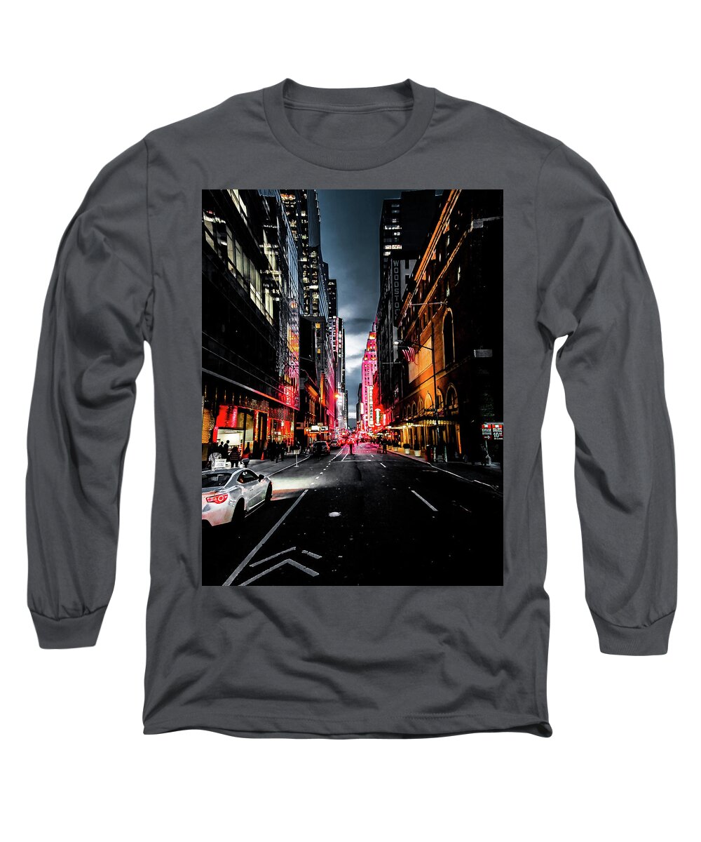Gotham Long Sleeve T-Shirt featuring the photograph Gotham by Nicklas Gustafsson