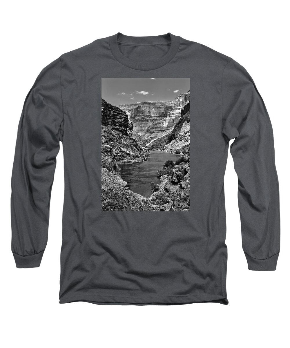 Southwest U.s.a. Long Sleeve T-Shirt featuring the photograph Grand Canyon Vista by Alan Toepfer