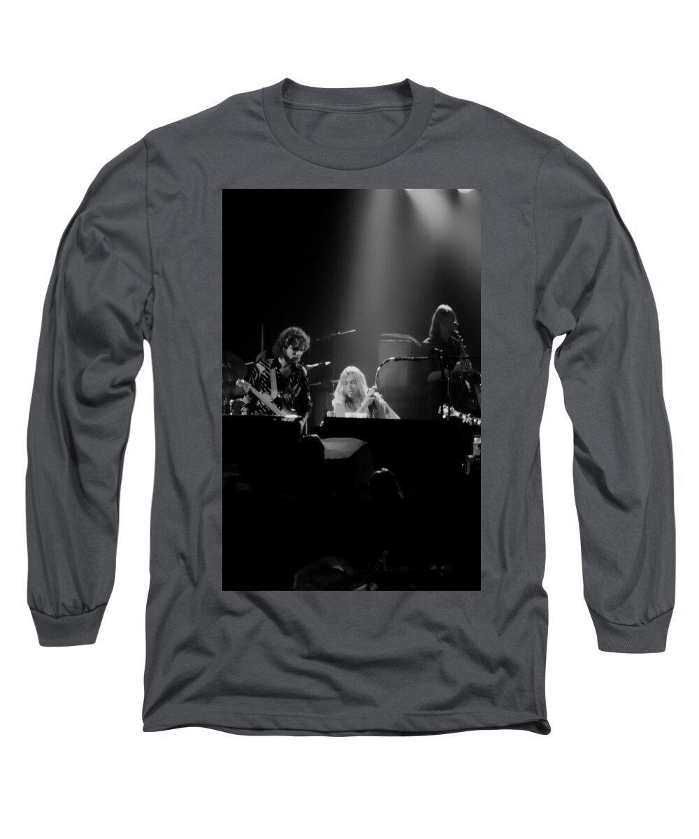 Greg Allman Long Sleeve T-Shirt featuring the photograph Greg Allman by Kevin Cable