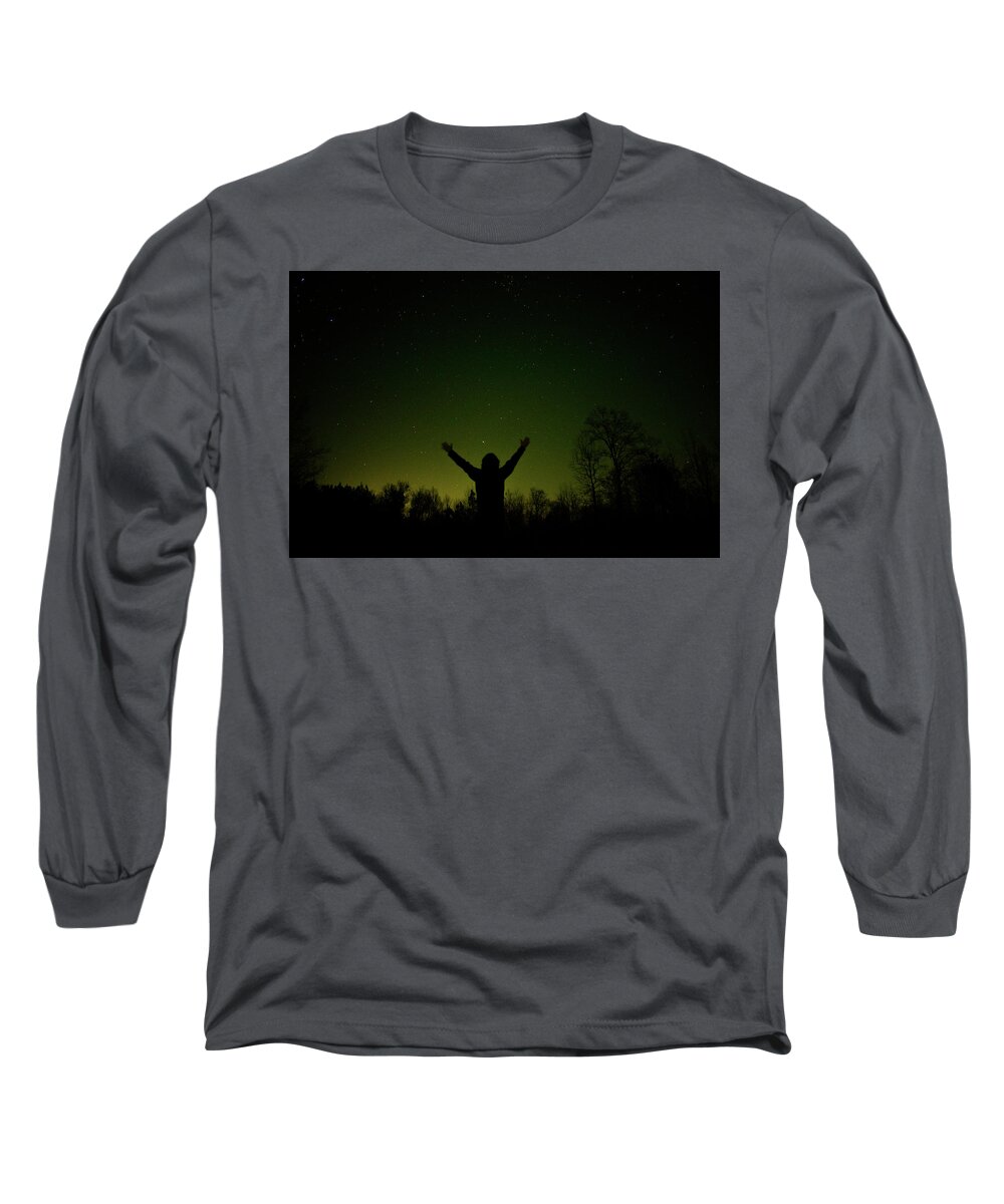 Alabama Long Sleeve T-Shirt featuring the photograph Hands to the Heavens by James-Allen