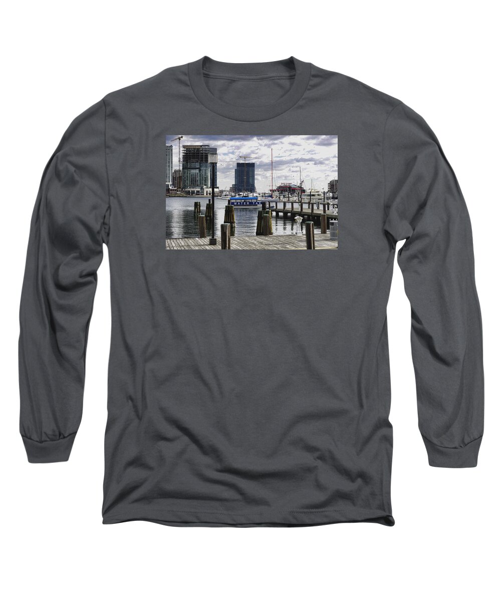Water Long Sleeve T-Shirt featuring the photograph Harbor by Kevin Duke