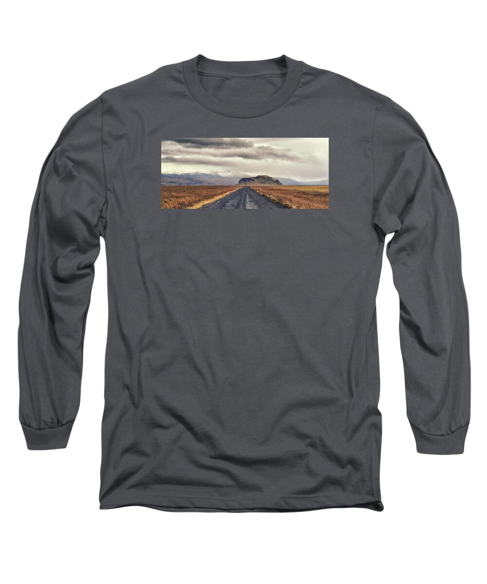 Iceland Long Sleeve T-Shirt featuring the photograph Hill by James Billings
