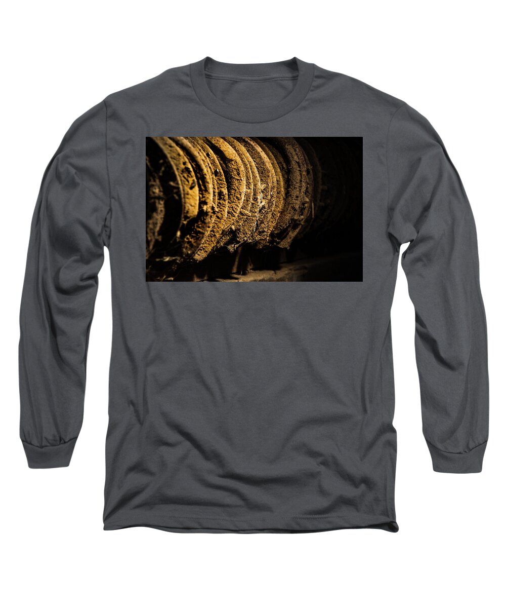 Jay Stockhaus Long Sleeve T-Shirt featuring the photograph Horseshoes by Jay Stockhaus