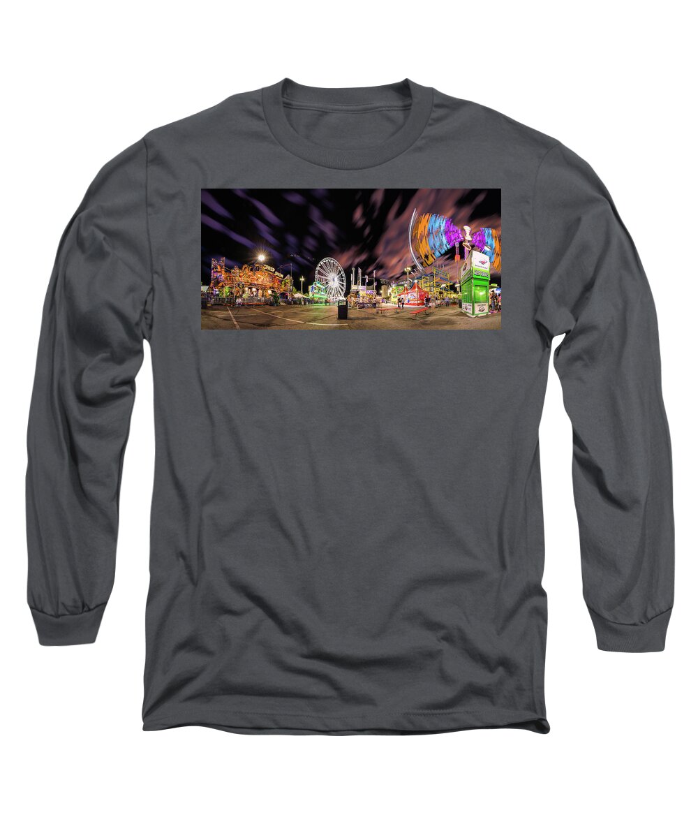 Houston Long Sleeve T-Shirt featuring the photograph Houston Texas Live Stock Show and Rodeo #4 by Micah Goff