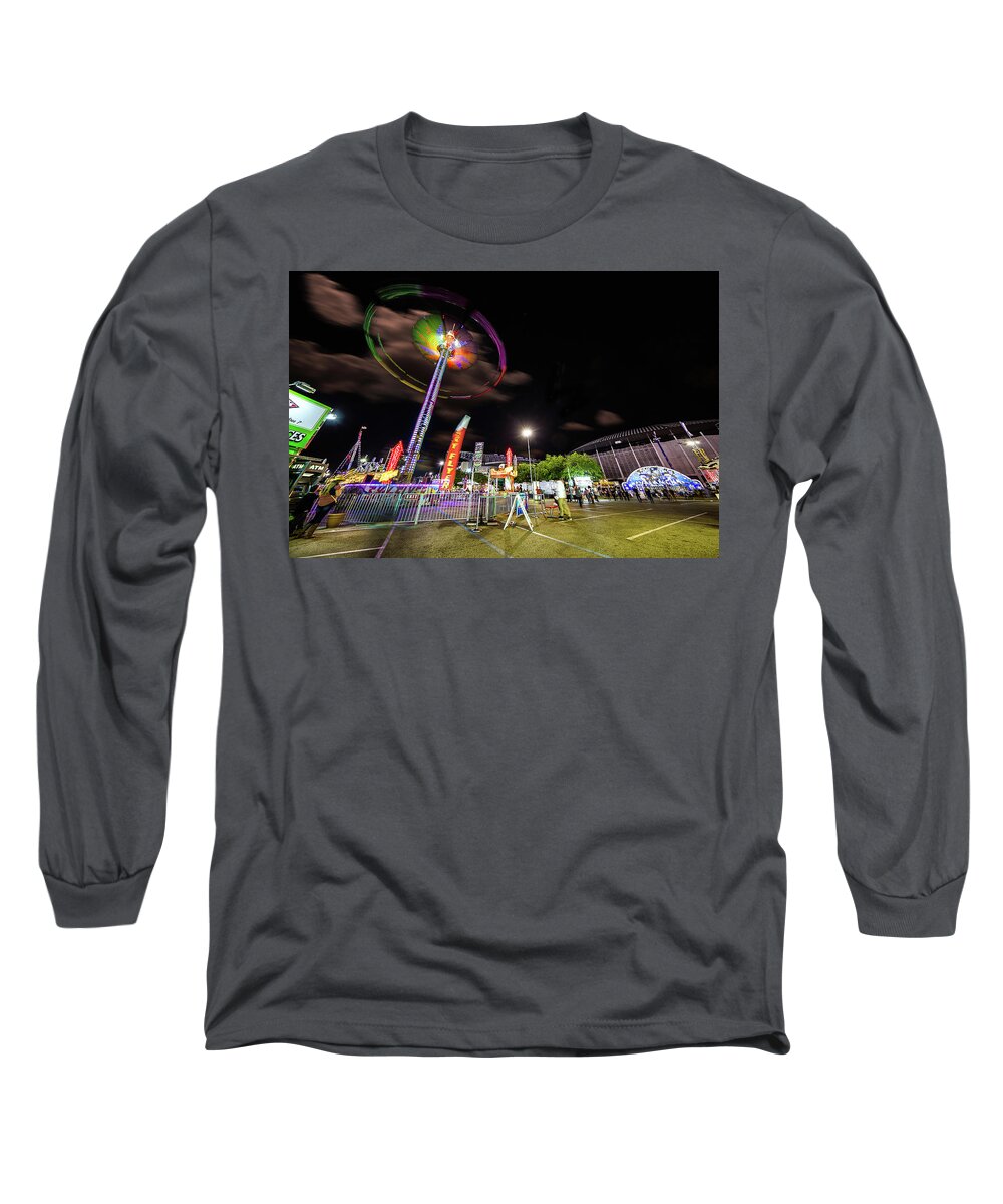 Houston Long Sleeve T-Shirt featuring the photograph Houston Texas Live Stock Show and Rodeo #7 by Micah Goff