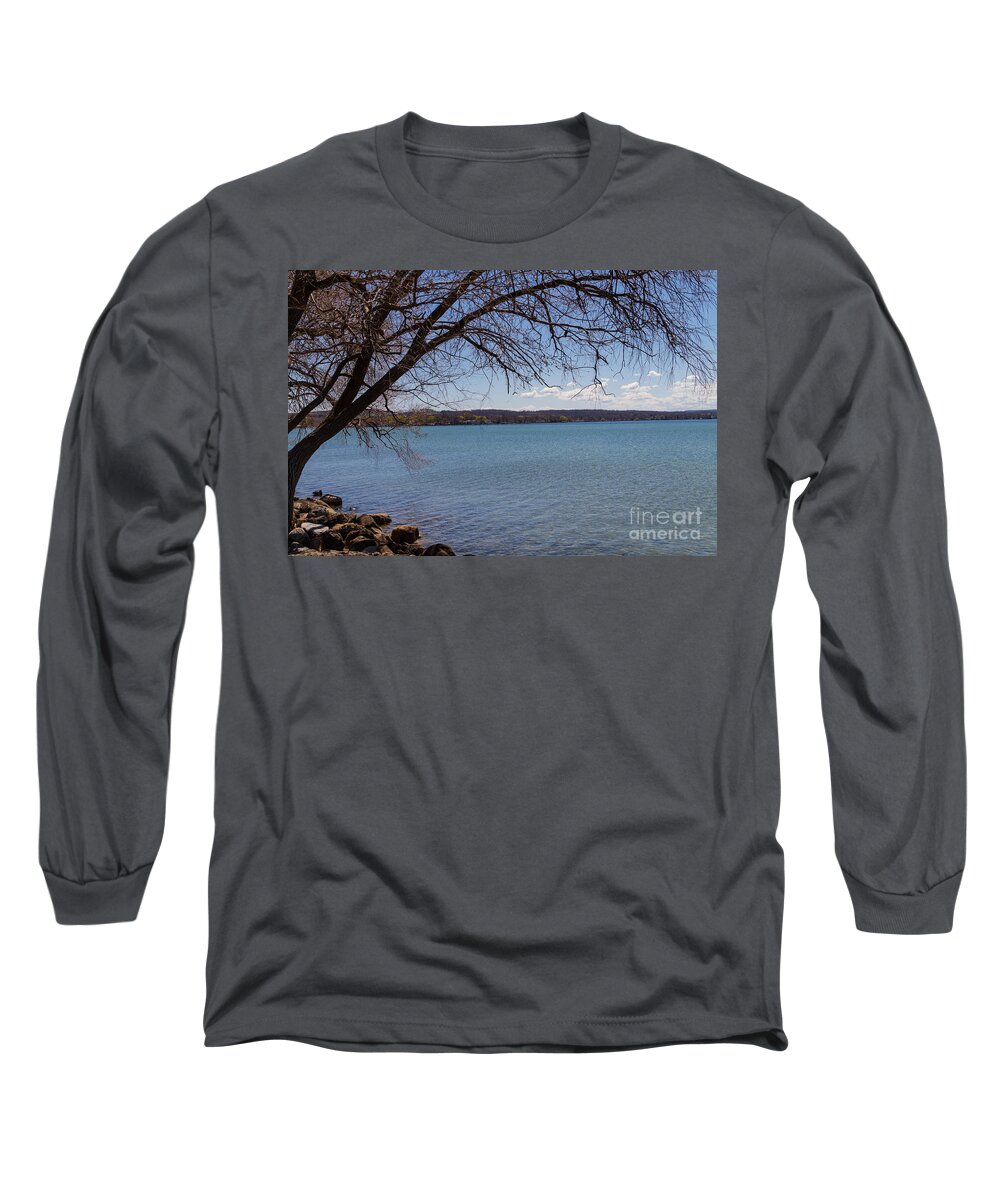 Shade Long Sleeve T-Shirt featuring the photograph Hung Over by William Norton