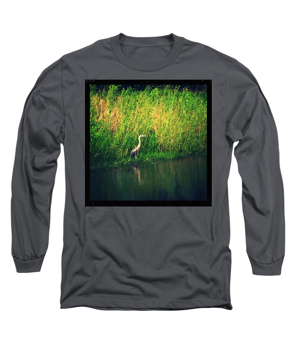 Huron Long Sleeve T-Shirt featuring the photograph Huron by Frank J Casella