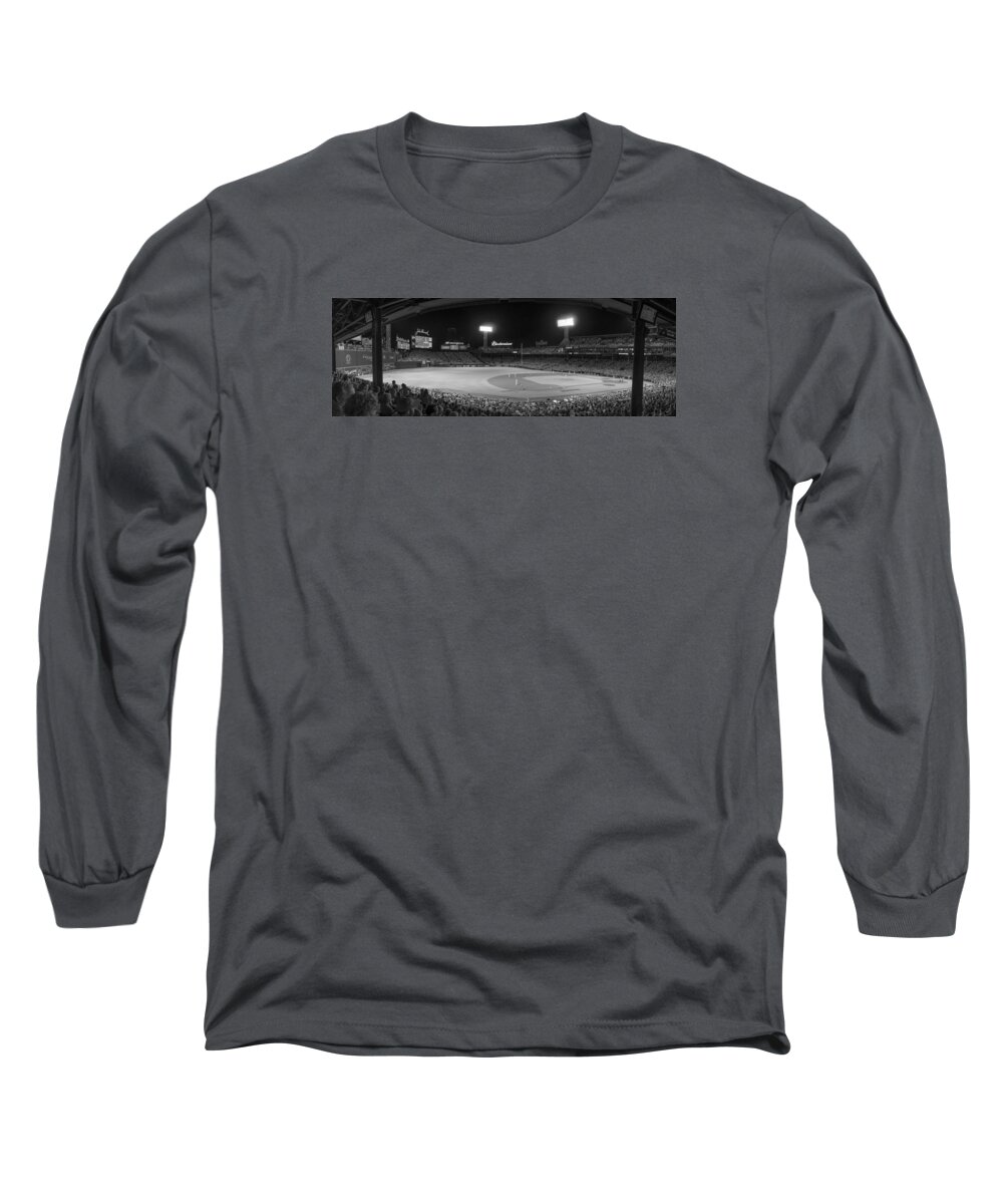 All Star Long Sleeve T-Shirt featuring the photograph InfraRed Sox by Bryan Xavier