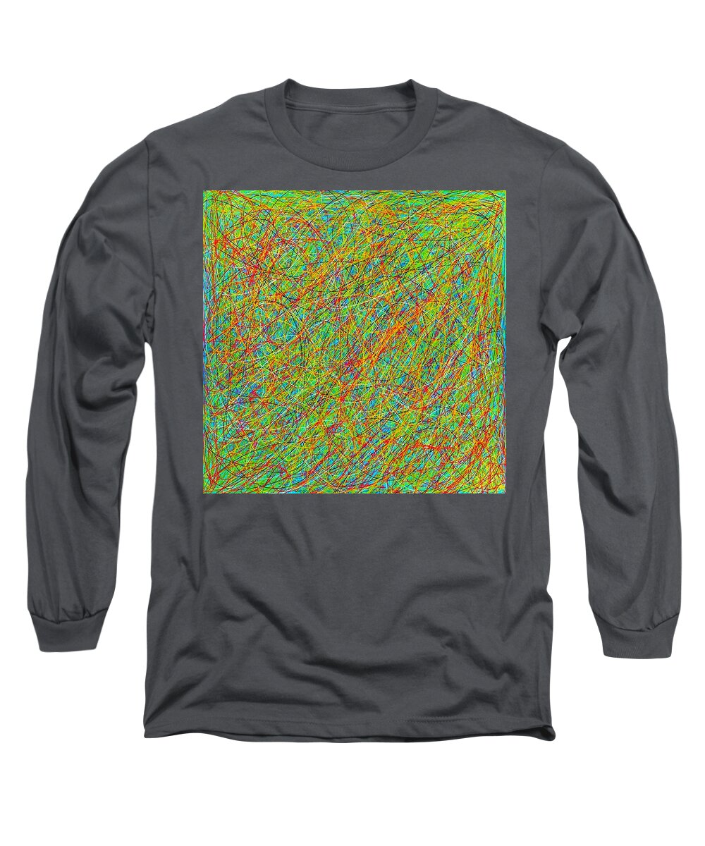 Abstract Long Sleeve T-Shirt featuring the photograph Intertwined by Charles Brown