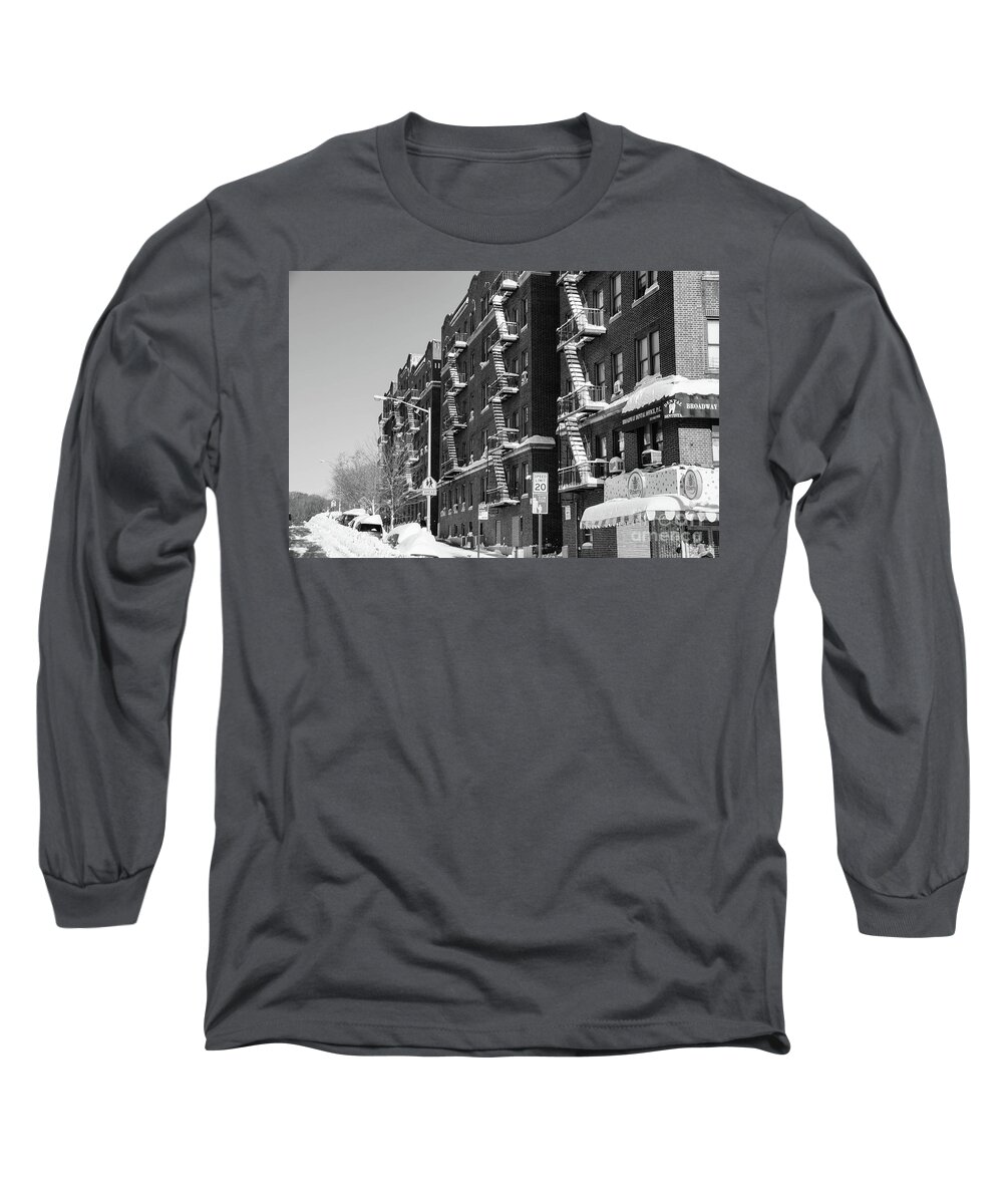 2016 Long Sleeve T-Shirt featuring the photograph Isham Street Winter by Cole Thompson