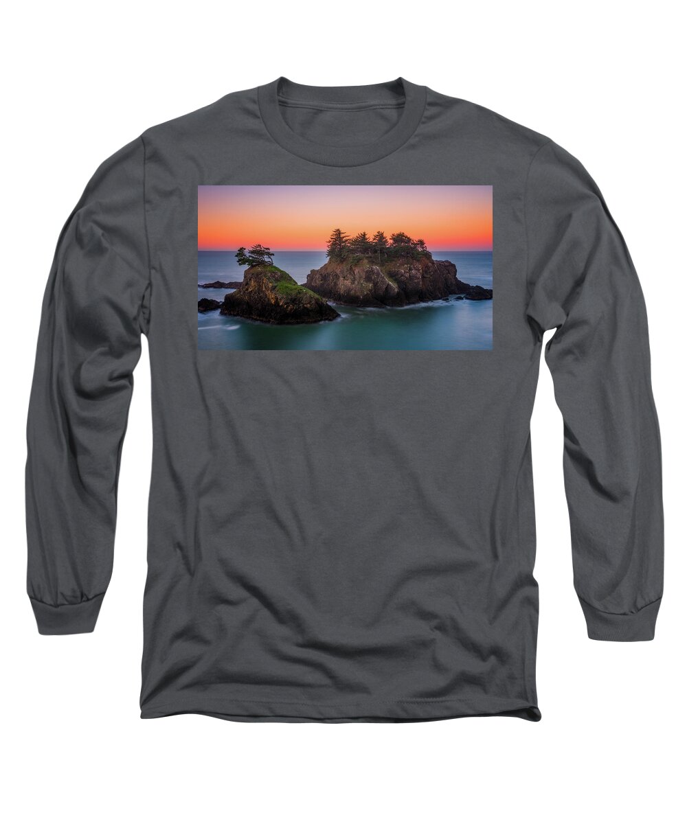 Sunrise Long Sleeve T-Shirt featuring the photograph Islands in the Sea by Darren White