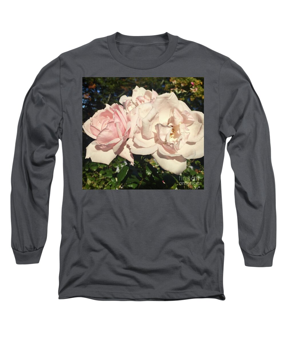 Roses Long Sleeve T-Shirt featuring the photograph Isn't She Lovely by Beth Saffer