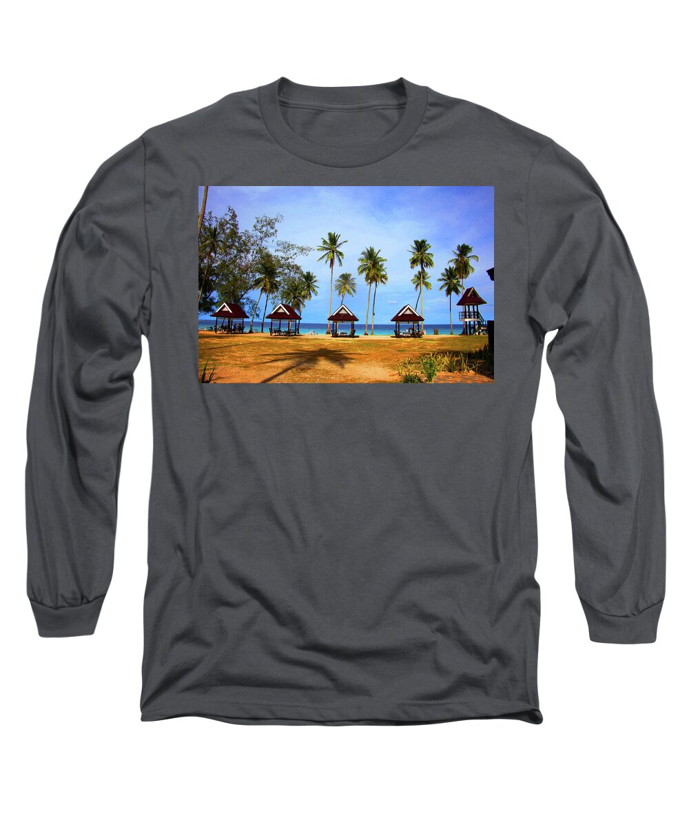 Asia Long Sleeve T-Shirt featuring the photograph It's Real And Close by Jez C Self