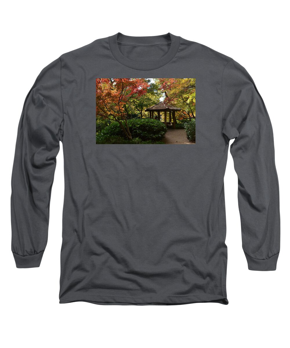 Gardens Long Sleeve T-Shirt featuring the photograph Japanese Gardens 2577 by Ricardo J Ruiz de Porras