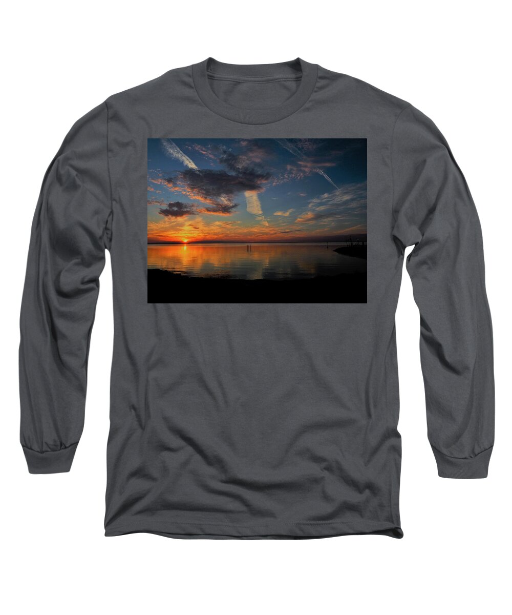 Lake Long Sleeve T-Shirt featuring the photograph Keith Lake by Jerry Connally