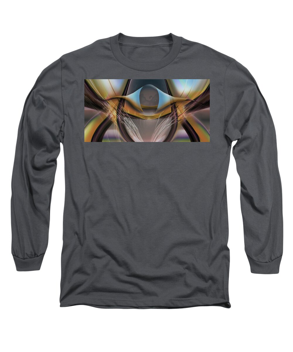 Mighty Sight Studio Long Sleeve T-Shirt featuring the digital art King of the Skies by Steve Sperry