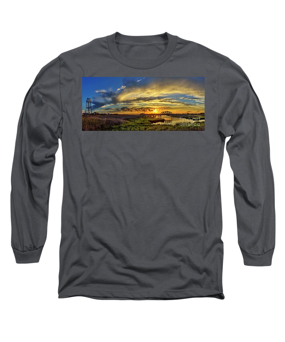 Topsail Island Long Sleeve T-Shirt featuring the photograph Kingdom by DJA Images