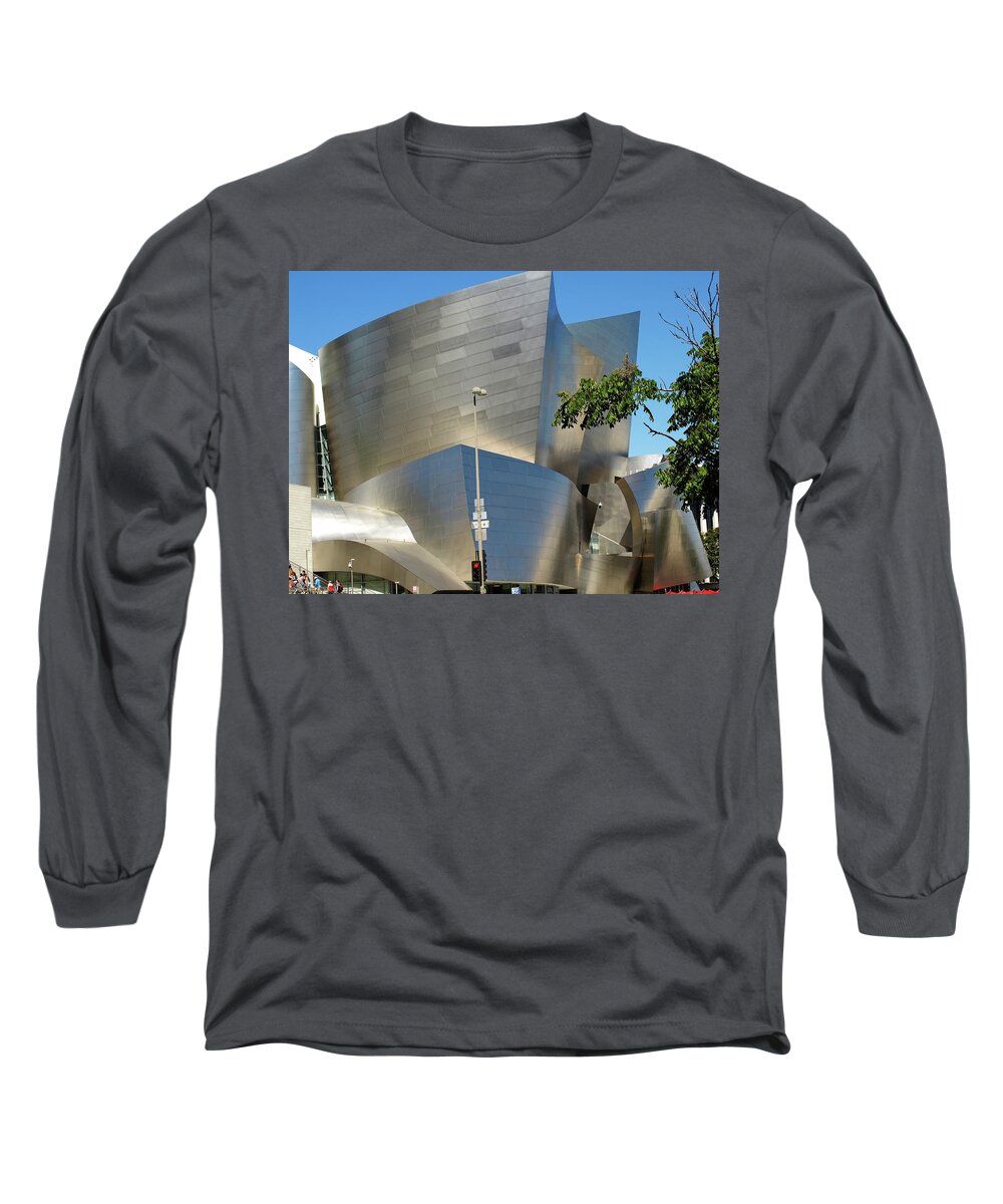 Philharmonic Long Sleeve T-Shirt featuring the photograph LA Phil by Mary Capriole