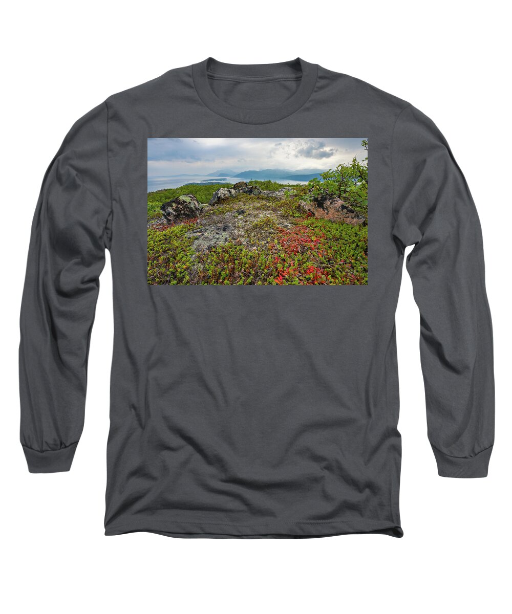 Europe Long Sleeve T-Shirt featuring the photograph Late summer in the North by Maciej Markiewicz