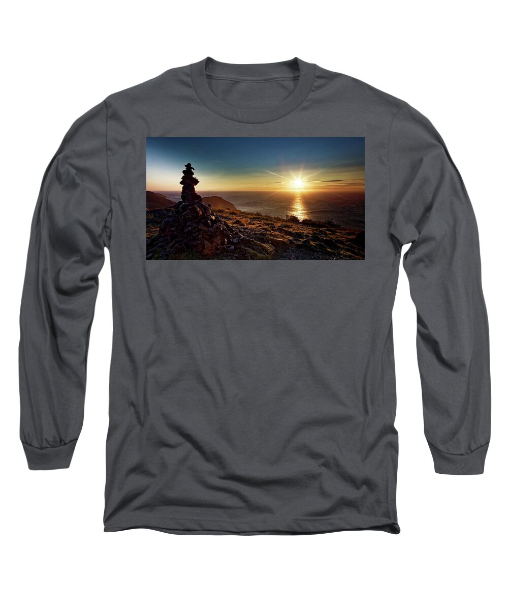 Landscape Long Sleeve T-Shirt featuring the photograph Let there be light by Alberto Audisio