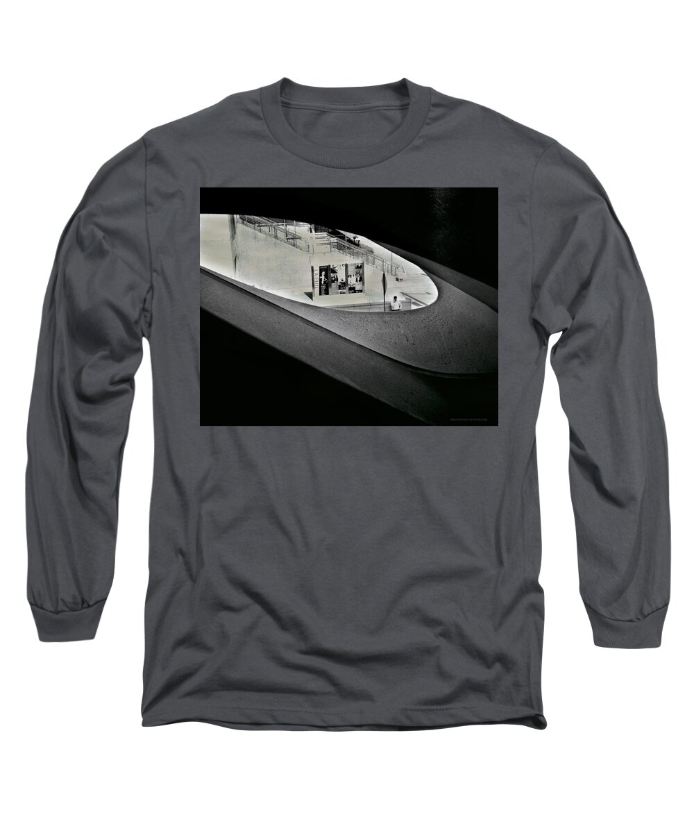 120mm Long Sleeve T-Shirt featuring the photograph Life Outside the Window by Denise Dube
