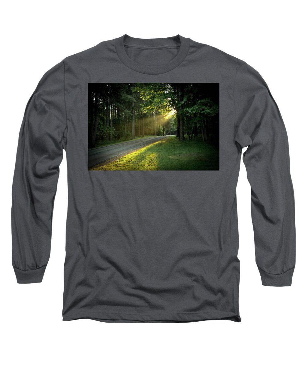 Sun Ray Long Sleeve T-Shirt featuring the photograph Light by Guy Coniglio