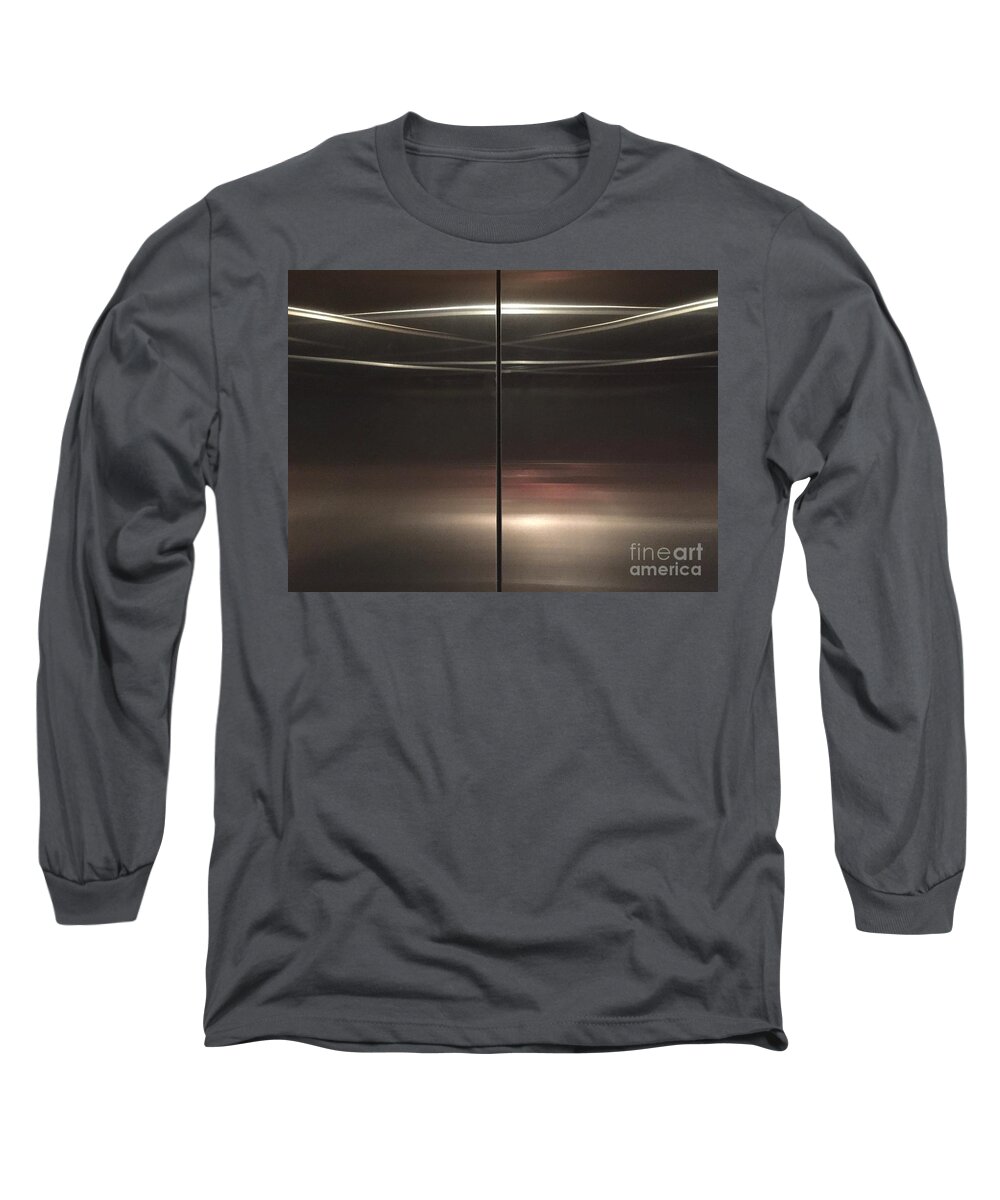 Light Reflected Patterns Contrast Long Sleeve T-Shirt featuring the photograph Light Series 1-3 by J Doyne Miller