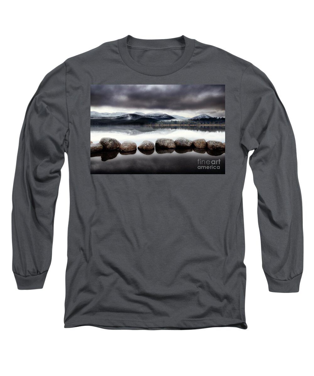 Landscape Long Sleeve T-Shirt featuring the photograph LOCH MORLICH No.1 3x2 by Phill Thornton