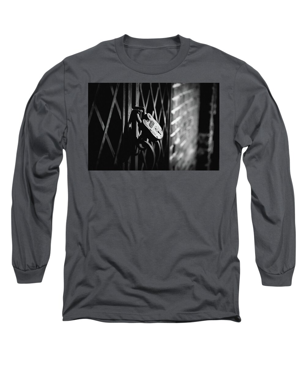 Flowery Branch Long Sleeve T-Shirt featuring the photograph Locked Away by Doug Camara