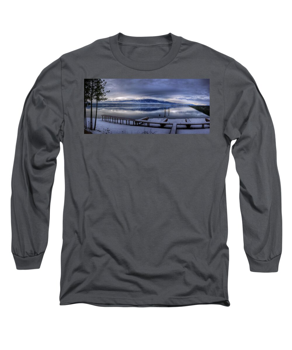 Landscape Long Sleeve T-Shirt featuring the photograph Looking North From 41 South by Lee Santa