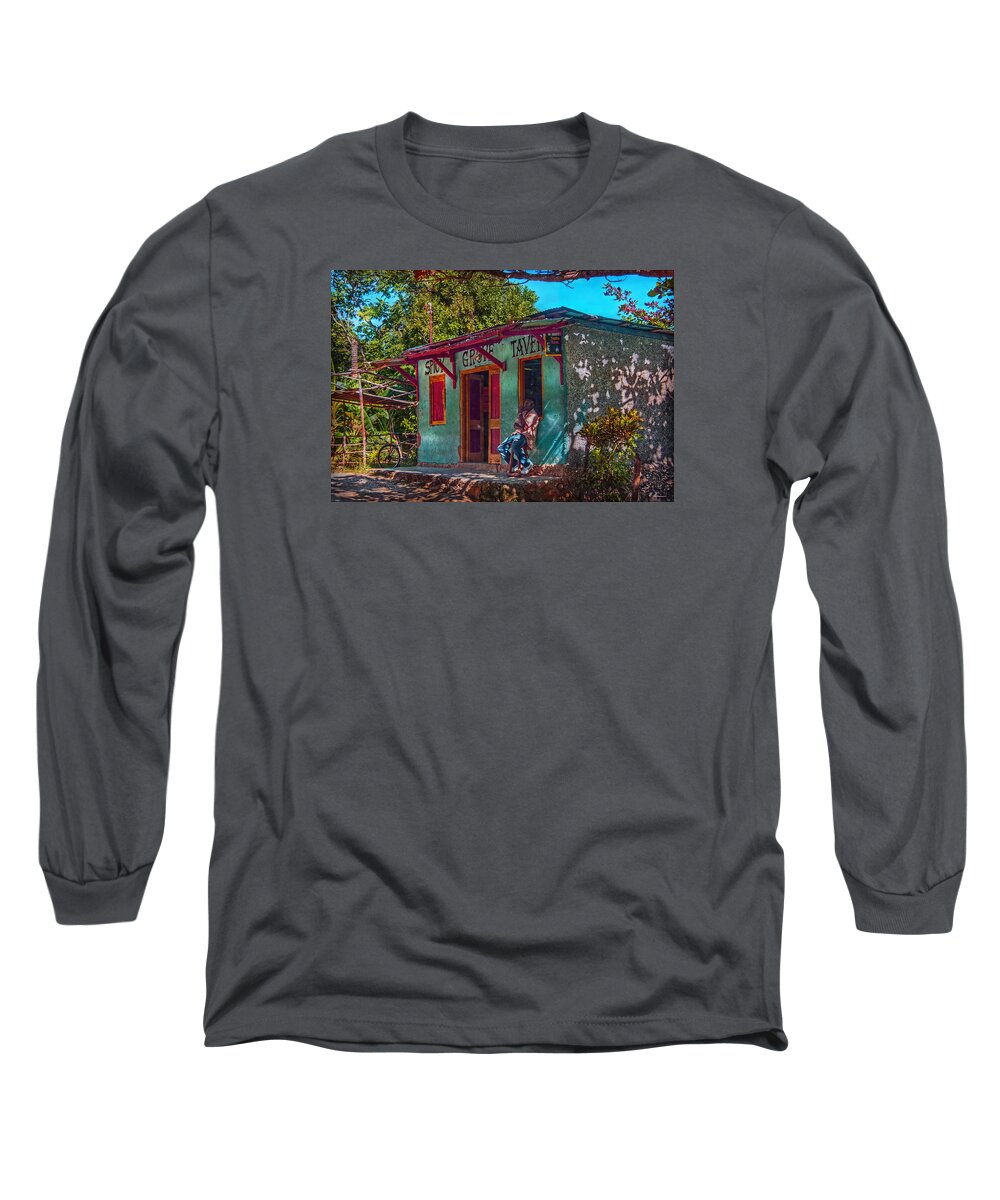 Spicy Grove Tavern Long Sleeve T-Shirt featuring the photograph Lull by Hanny Heim