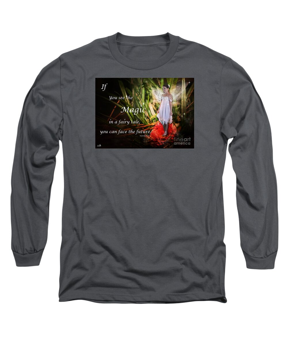 Sandra Clark Long Sleeve T-Shirt featuring the photograph Magic in a Fairy Tale by Sandra Clark