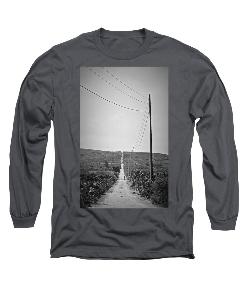 Street Long Sleeve T-Shirt featuring the photograph Malta by Jonathan Kerckhaert