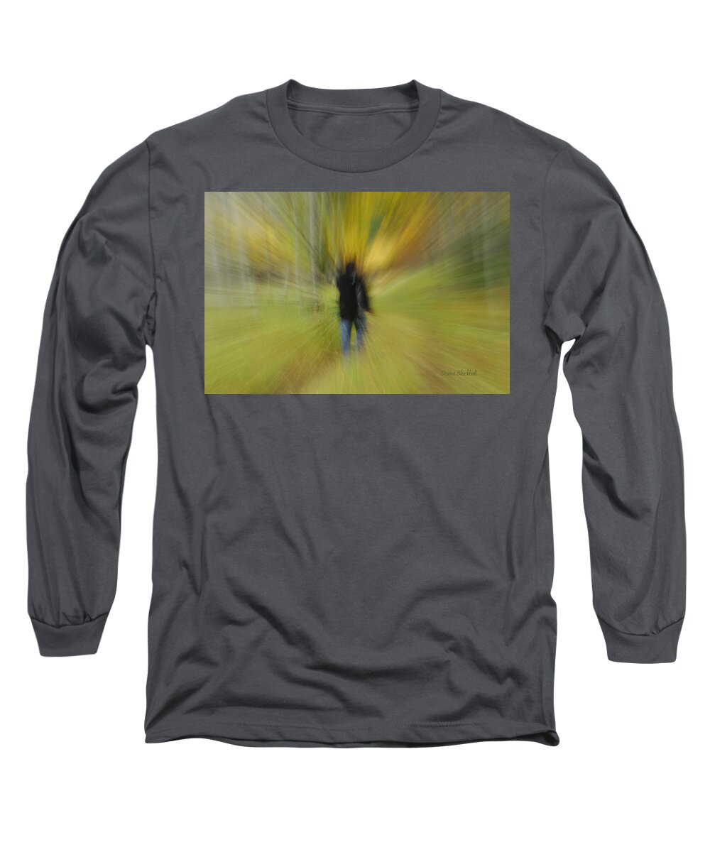 Fall Long Sleeve T-Shirt featuring the photograph Marching Into Fall by Donna Blackhall