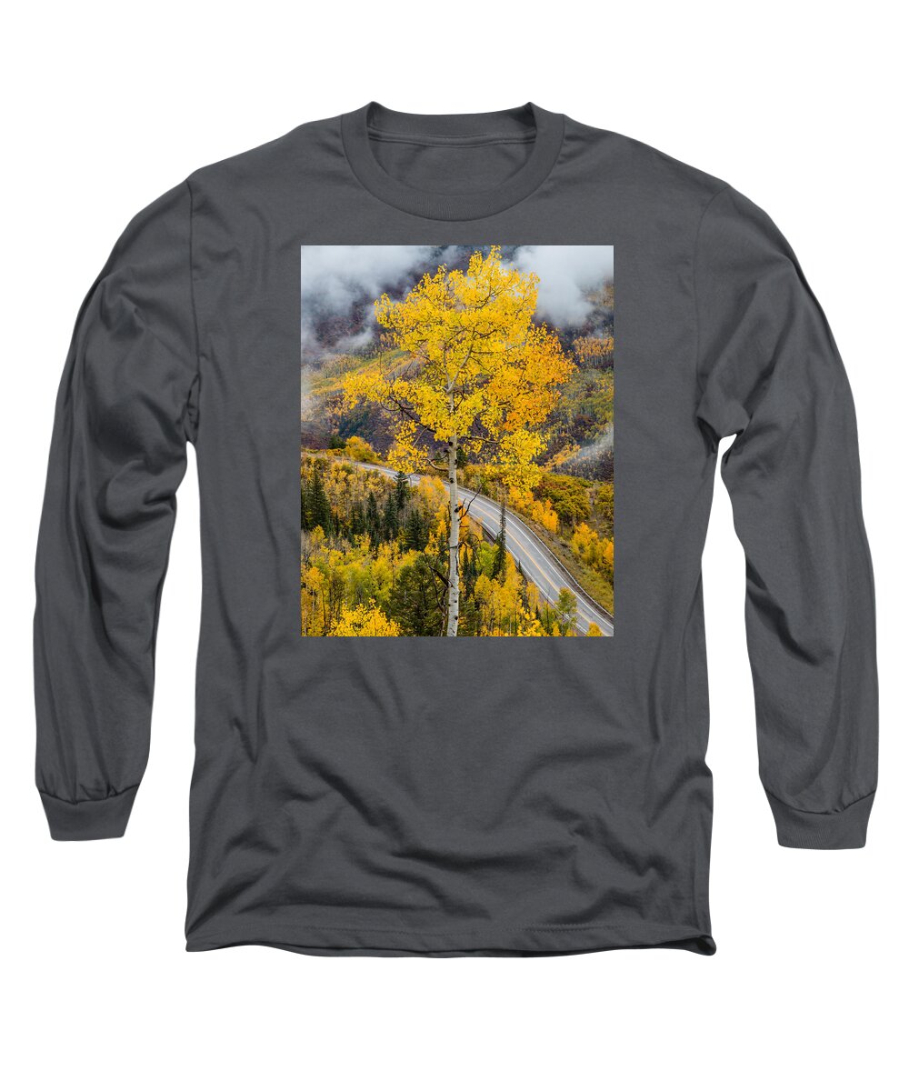 Art Long Sleeve T-Shirt featuring the photograph McClure Pass by Gary Migues