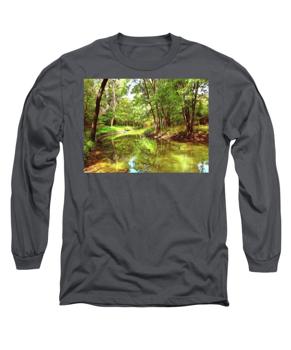 Cedric Hampton Long Sleeve T-Shirt featuring the photograph Midsummer Dream by Cedric Hampton