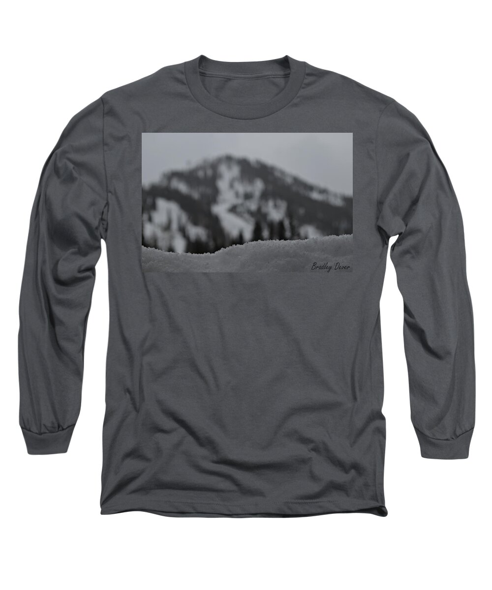 Snow Long Sleeve T-Shirt featuring the photograph Motivation by Bradley Dever