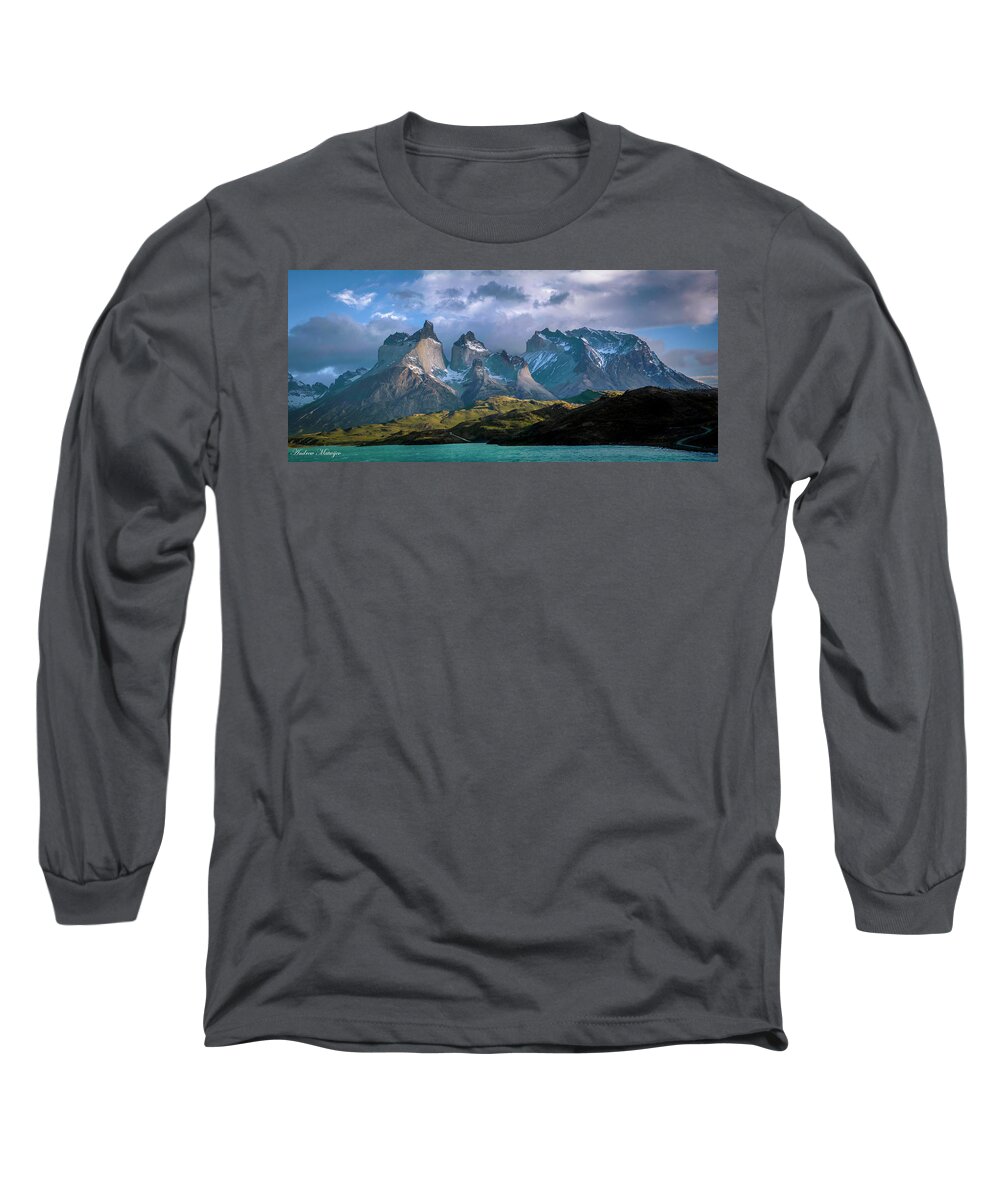 Sunrise Long Sleeve T-Shirt featuring the photograph Mountain Dream by Andrew Matwijec