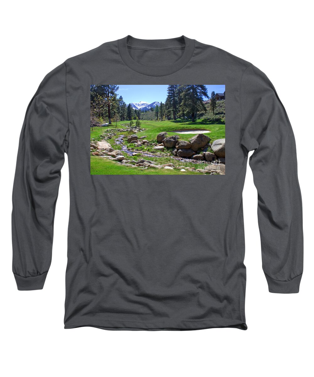 Golf Long Sleeve T-Shirt featuring the photograph Mountain Golf Course by Thomas Marchessault
