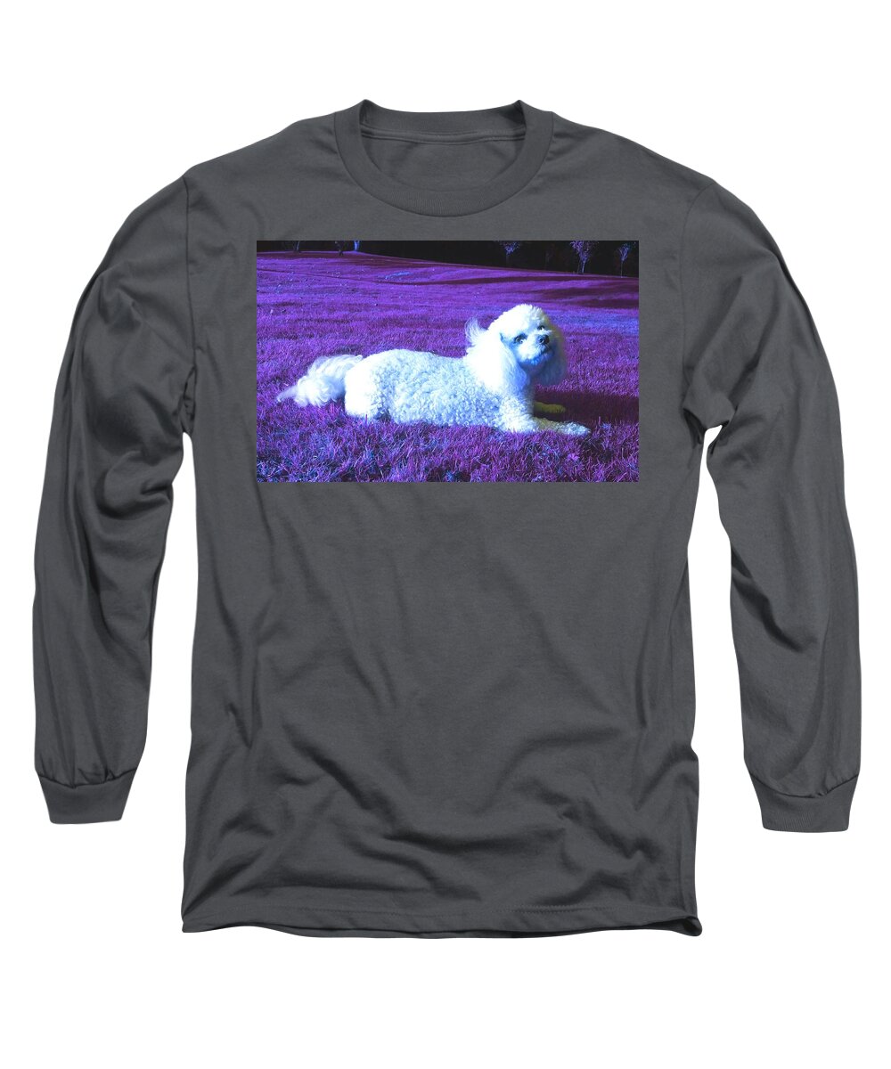 Fantasy Long Sleeve T-Shirt featuring the photograph My Best Side In Twilight Bright by Rowena Tutty