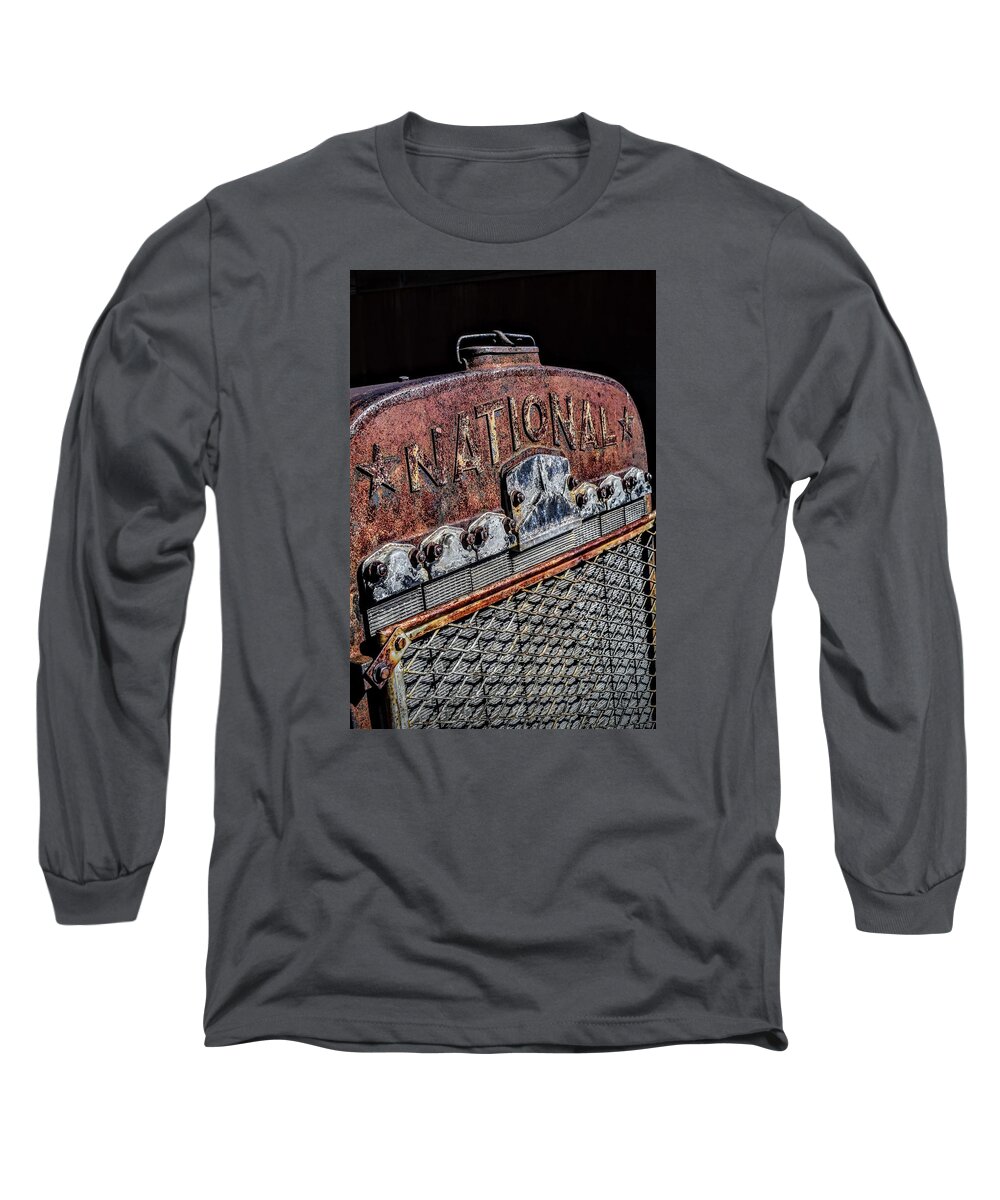 National Long Sleeve T-Shirt featuring the photograph National Rust by Michael Brungardt
