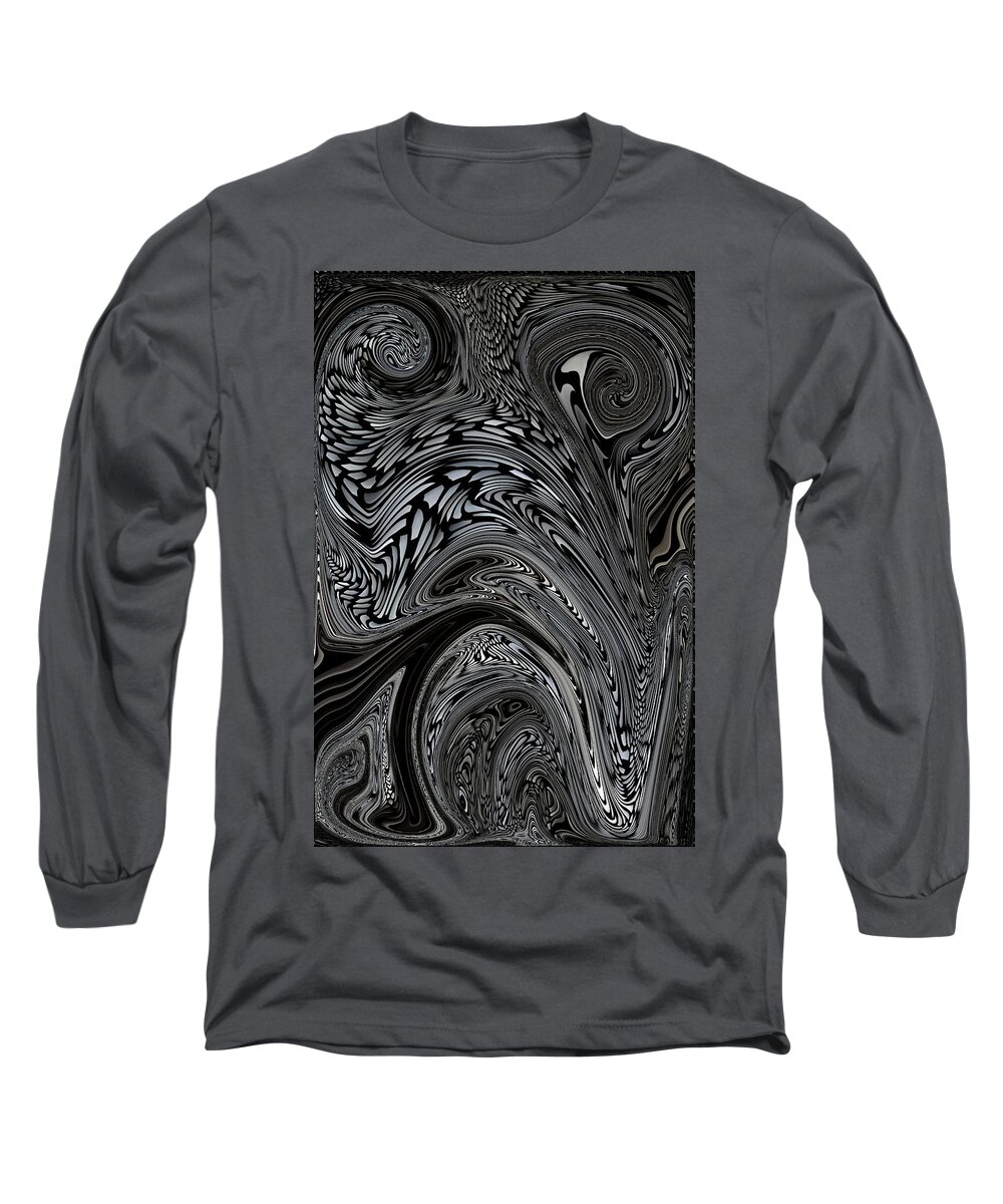 Black Long Sleeve T-Shirt featuring the photograph Nightmares by Cheryl Charette