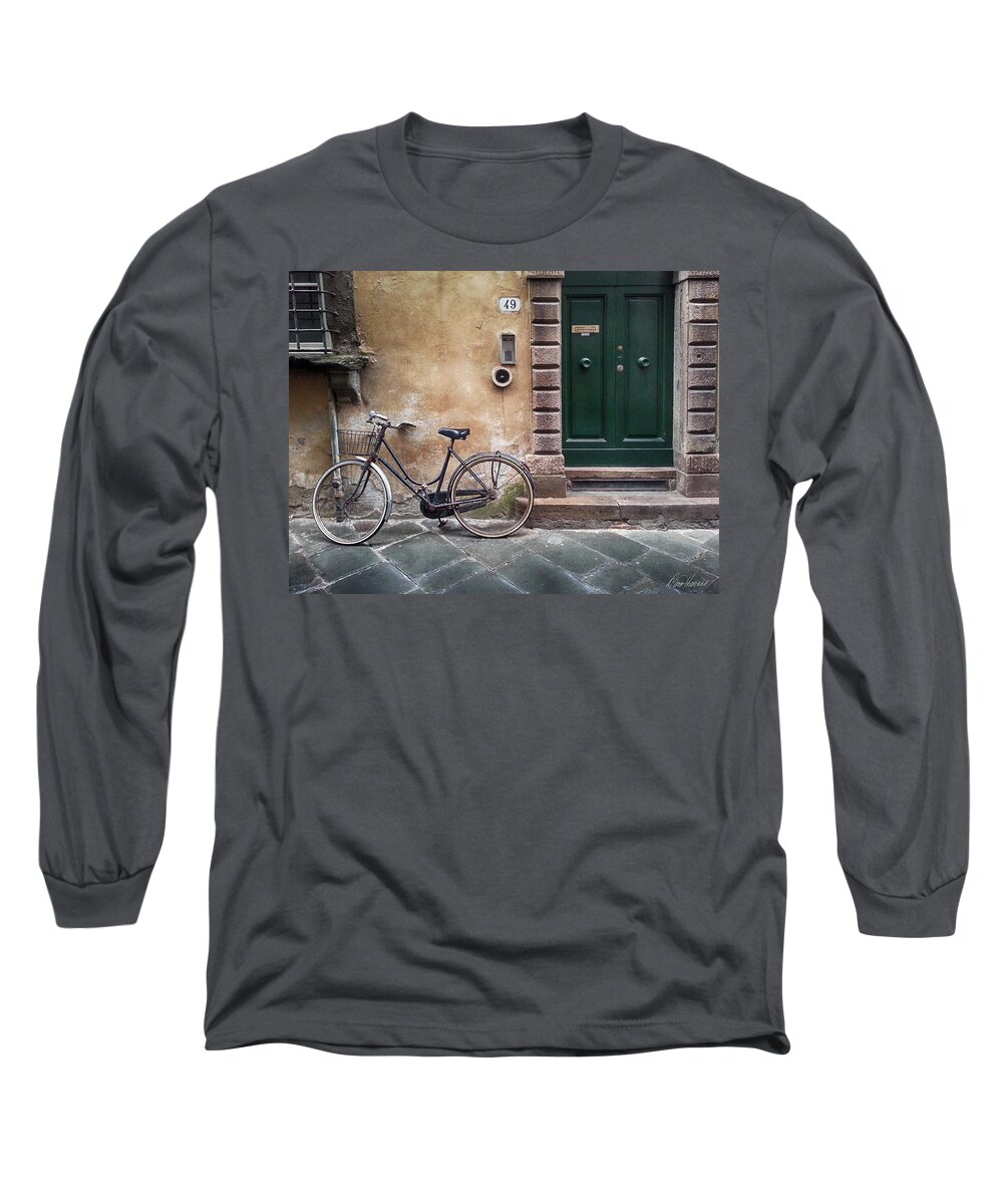 Italy Long Sleeve T-Shirt featuring the photograph Number 49 by Diana Haronis