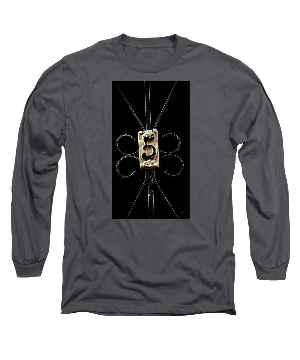 5 Long Sleeve T-Shirt featuring the photograph Number 5 by Bruce Carpenter