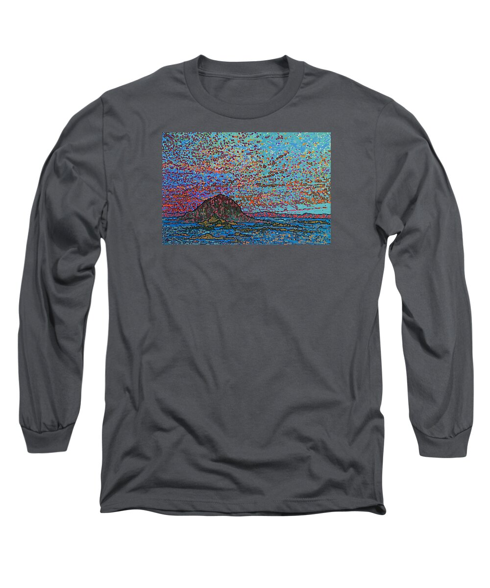 Oak Bay Long Sleeve T-Shirt featuring the painting Oak Bay NB June 2015 by Michael Graham