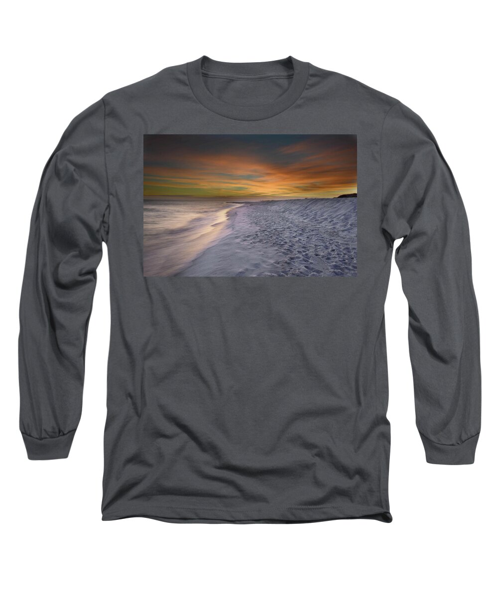 Beach Long Sleeve T-Shirt featuring the photograph October Night by Renee Hardison