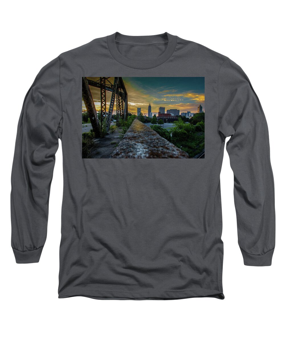 Atlanta Long Sleeve T-Shirt featuring the photograph Old Bankhead Bridge by Kenny Thomas