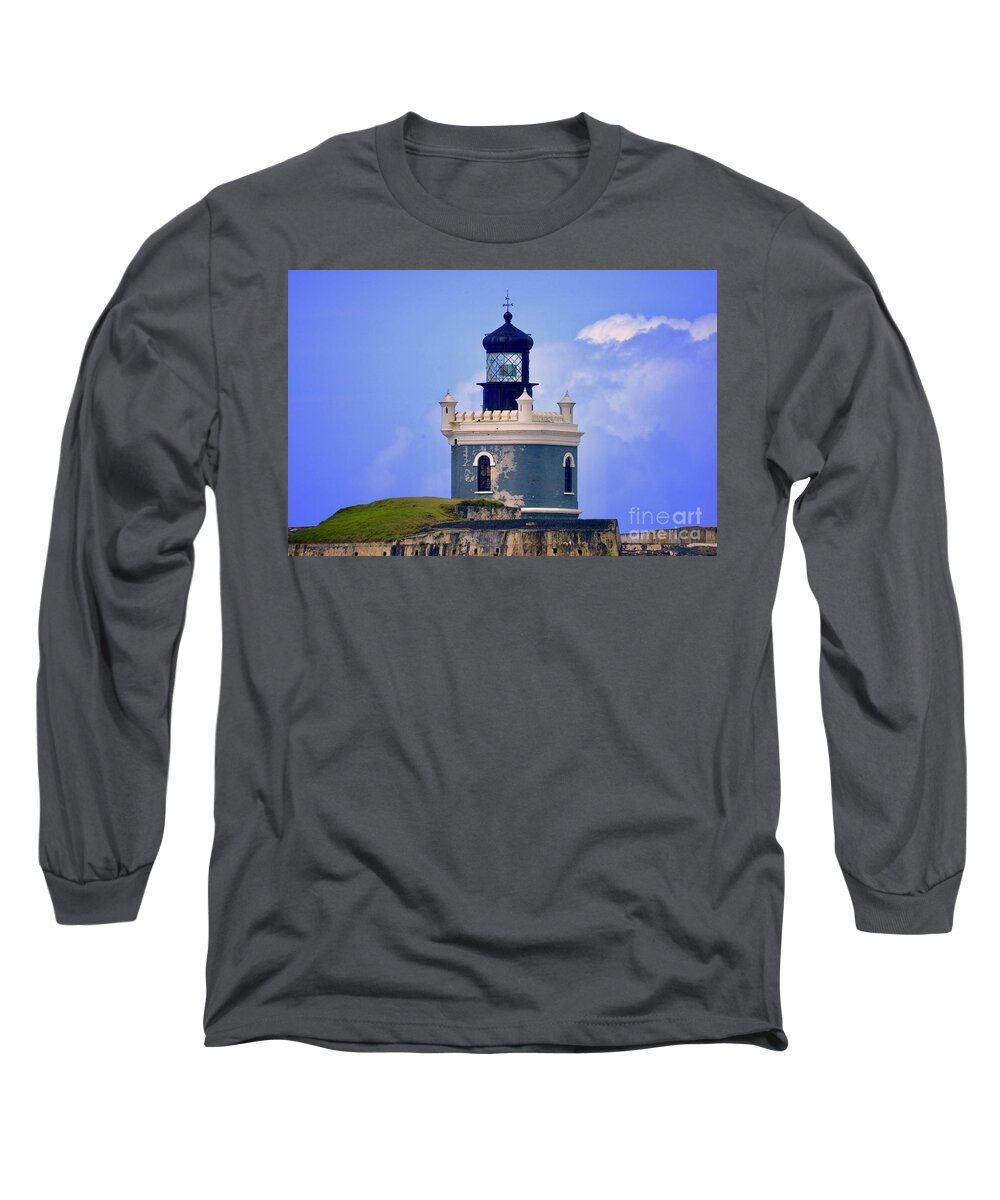 Old San Juan Long Sleeve T-Shirt featuring the photograph Old San Juan Light by Buddy Morrison