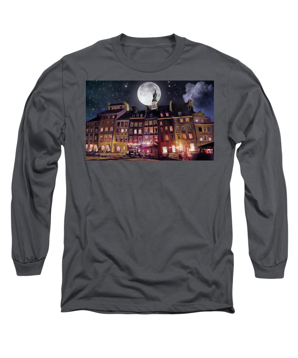  Long Sleeve T-Shirt featuring the photograph Old Town in Warsaw # 26 by Aleksander Rotner