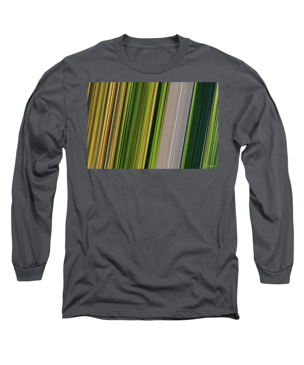 Road Long Sleeve T-Shirt featuring the painting On Road II by Gianni Sarcone